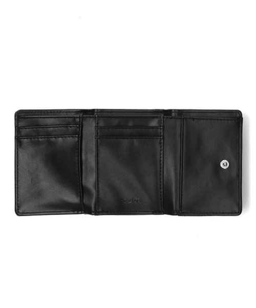 X-girl(エックスガール)の「LOGO BUCKLE MINI WALLET(財布・レディース・グレー/ライトブルー/ブラック・ONE SIZE)」の9枚目の写真