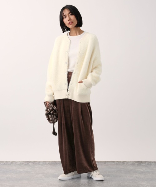 BARNYARDSTORM（バンヤードストーム）の「ベロアワイドパンツ（その他パンツ・レディース・ブラウン/ブラック・0/1）」の14枚目の写真