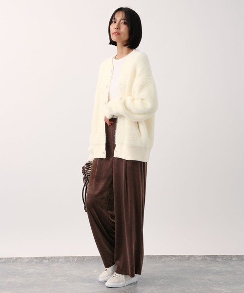 BARNYARDSTORM（バンヤードストーム）の「ベロアワイドパンツ（その他パンツ・レディース・ブラウン/ブラック・0/1）」の15枚目の写真