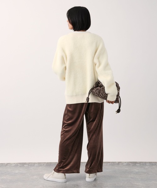 BARNYARDSTORM（バンヤードストーム）の「ベロアワイドパンツ（その他パンツ・レディース・ブラウン/ブラック・0/1）」の16枚目の写真