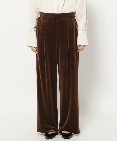 BARNYARDSTORM（バンヤードストーム）の「ベロアワイドパンツ（その他パンツ・レディース・ブラウン/ブラック・0/1）」の19枚目の写真