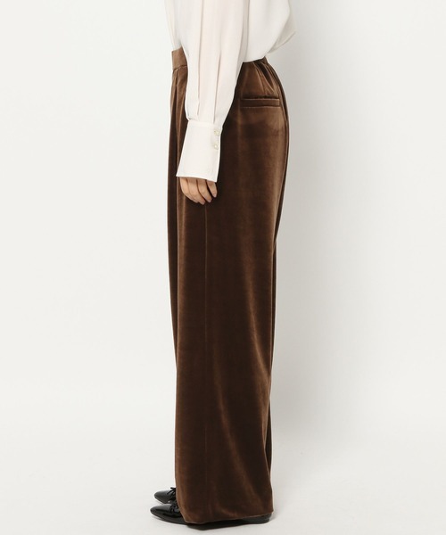 BARNYARDSTORM（バンヤードストーム）の「ベロアワイドパンツ（その他パンツ・レディース・ブラウン/ブラック・0/1）」の20枚目の写真