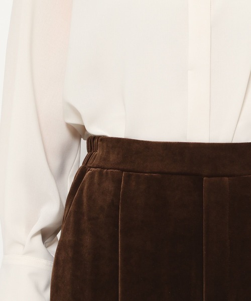 BARNYARDSTORM（バンヤードストーム）の「ベロアワイドパンツ（その他パンツ・レディース・ブラウン/ブラック・0/1）」の22枚目の写真