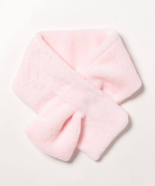 STYLEBLOCK(スタイルブロック)の「ふわふわエコファーティペット(マフラー・レディース・グレー/ホワイト/ネイビー/イエロー/キャメル/ベージュ/ライトピンク/ワインレッド/ピンク系その他/ブラック・FREE)」の9枚目の写真