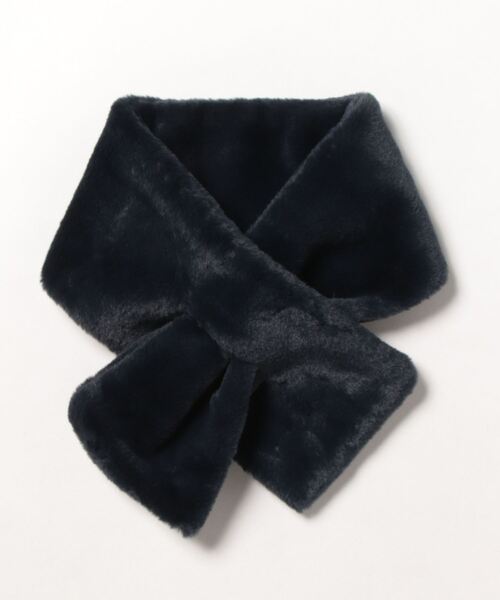 STYLEBLOCK(スタイルブロック)の「ふわふわエコファーティペット(マフラー・レディース・グレー/ホワイト/ネイビー/イエロー/キャメル/ベージュ/ライトピンク/ワインレッド/ピンク系その他/ブラック・FREE)」の14枚目の写真