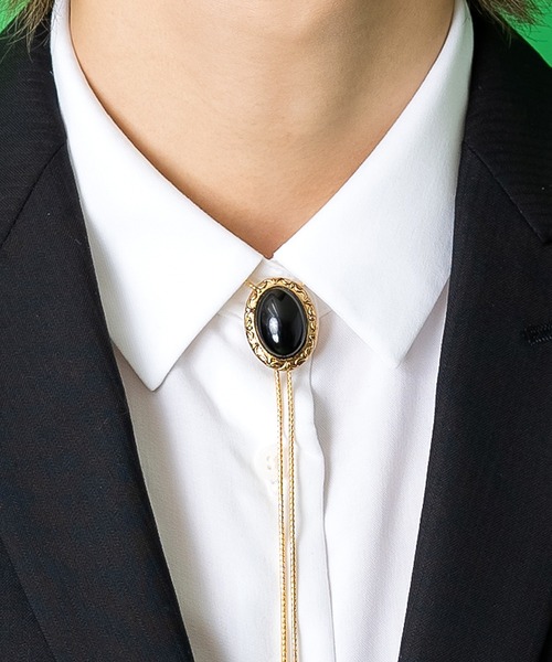 セール】an meets zakka ストーンループタイ / ループネクタイ メンズ