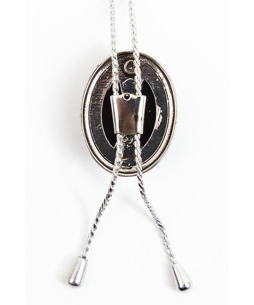 an meets zakka（アンミツザッカ）の「an meets zakka ストーンループタイ（ネクタイ・メンズ・ターコイズブルー系1/ブラック×シルバー/ネイビー系1/レッド系1/アイボリー系1/ブラック×ゴールド/アイボリー系2/レッド系2/ネイビー系2/ターコイズブルー系2/ピンク系1/ピンク系2/スカイブルー系2/スカイブルー系1/ブラウン系1/ブラウン系2・ONESIZE）」の18枚目の写真