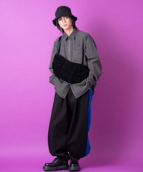 an meets zakka（アンミツザッカ）の「an meets zakka ストーンループタイ（ネクタイ・メンズ・ターコイズブルー系1/ブラック×シルバー/ネイビー系1/レッド系1/アイボリー系1/ブラック×ゴールド/アイボリー系2/レッド系2/ネイビー系2/ターコイズブルー系2/ピンク系1/ピンク系2/スカイブルー系2/スカイブルー系1/ブラウン系1/ブラウン系2・ONESIZE）」の21枚目の写真