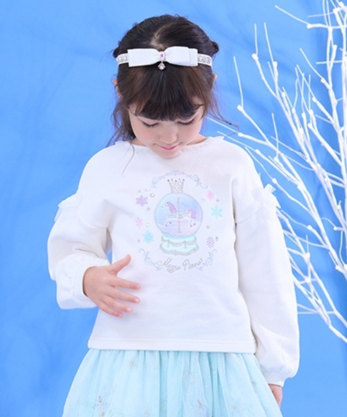 mezzo piano（メゾピアノ）の「スノードーム アップリケ刺しゅう