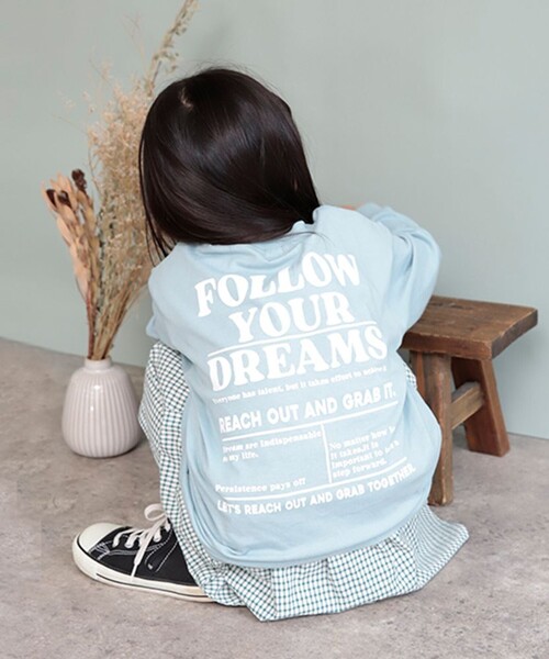 DRC branshes(ディーアールシーブランシェス)の「【WEB限定/DRC/お肌に嬉しい綿100%】アソートロゴ長袖Tシャツ(Tシャツ/カットソー・キッズ・ライトグリーン/ピンク/その他2/ラベンダー/その他3/ブラウン/イエロー/オフホワイト/その他4/その他5/ブラック/その他1・100/110/140/150/90/120/130)」の11枚目の写真