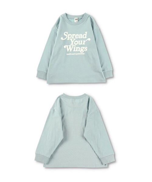 DRC branshes(ディーアールシーブランシェス)の「【WEB限定/DRC/お肌に嬉しい綿100%】アソートロゴ長袖Tシャツ(Tシャツ/カットソー・キッズ・ライトグリーン/ピンク/その他2/ラベンダー/その他3/ブラウン/イエロー/オフホワイト/その他4/その他5/ブラック/その他1・100/110/140/150/90/120/130)」の19枚目の写真