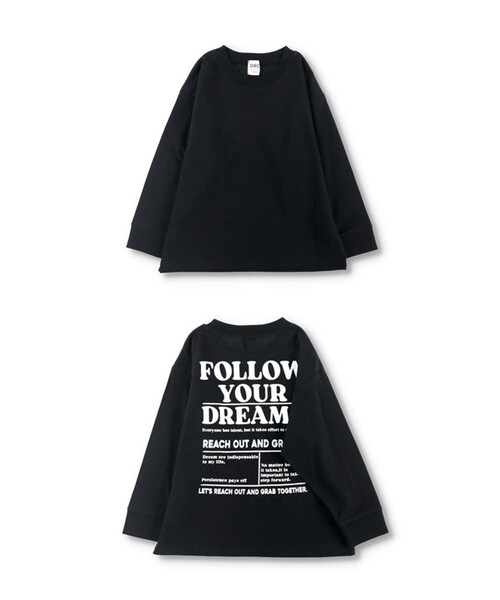 DRC branshes(ディーアールシーブランシェス)の「【WEB限定/DRC/お肌に嬉しい綿100%】アソートロゴ長袖Tシャツ(Tシャツ/カットソー・キッズ・ライトグリーン/ピンク/その他2/ラベンダー/その他3/ブラウン/イエロー/オフホワイト/その他4/その他5/ブラック/その他1・100/110/140/150/90/120/130)」の10枚目の写真