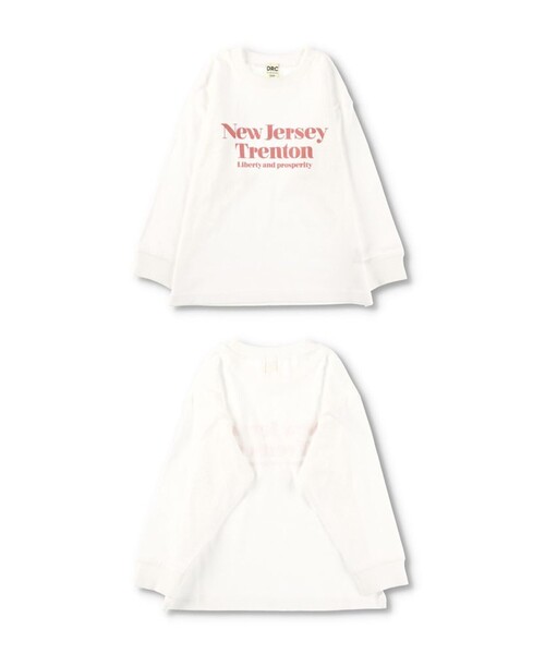 DRC branshes(ディーアールシーブランシェス)の「【WEB限定/DRC/お肌に嬉しい綿100%】アソートロゴ長袖Tシャツ(Tシャツ/カットソー・キッズ・ライトグリーン/ピンク/その他2/ラベンダー/その他3/ブラウン/イエロー/オフホワイト/その他4/その他5/ブラック/その他1・100/110/140/150/90/120/130)」の12枚目の写真