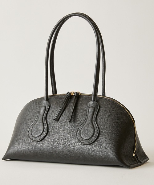 HASHIBAMI（ハシバミ）の「【HASHIBAMI】ドロップ ヨコナガバッグ（ショルダーバッグ・レディース・グレイッシュベージュ/イエロー/ブルー/ブラック・FREE）」の13枚目の写真