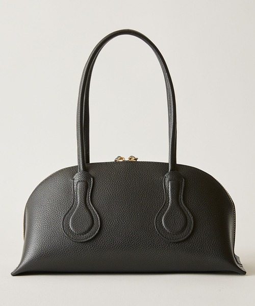 HASHIBAMI（ハシバミ）の「【HASHIBAMI】ドロップ ヨコナガバッグ（ショルダーバッグ・レディース・グレイッシュベージュ/イエロー/ブルー/ブラック・FREE）」の14枚目の写真