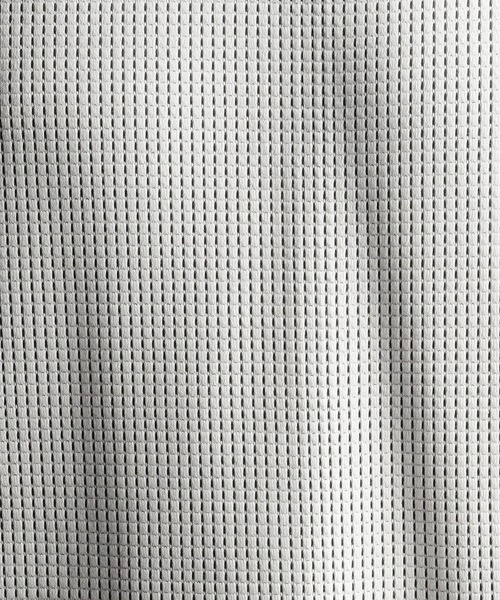 NICOLE CLUB FOR MEN（ニコルクラブフォーメン）の「ボックスミニワッフル半袖Tシャツ（Tシャツ/カットソー・メンズ・ブラック系/ホワイト系/ブラック/ネイビー系・MEDIUM/LARGE/X-LARGE）」の10枚目の写真