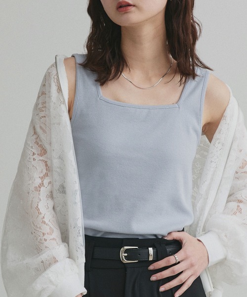 セール】前後2WAYタンクトップ（タンクトップ）｜ad thie（アドティエ