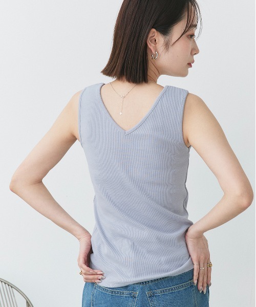 セール】前後2WAYタンクトップ（タンクトップ）｜ad thie（アドティエ