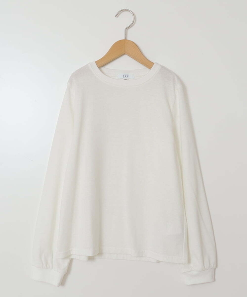 a.v.v（アーヴェヴェ）の「[130]【2点セット】フリンジニットベストセット（ベスト・キッズ・ホワイト/ブラック・130）」の9枚目の写真