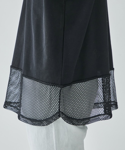 Mesh sleeveless top（タンクトップ）｜TOGA VIRILIS（トーガ ビ