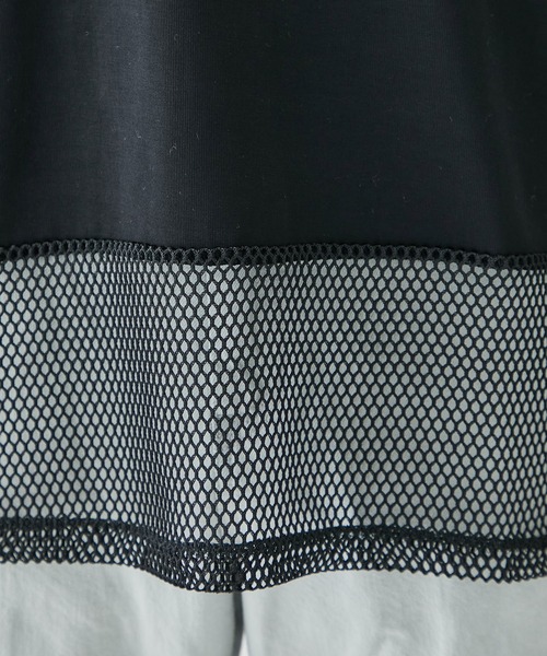 Mesh sleeveless top（タンクトップ）｜TOGA VIRILIS（トーガ ビ