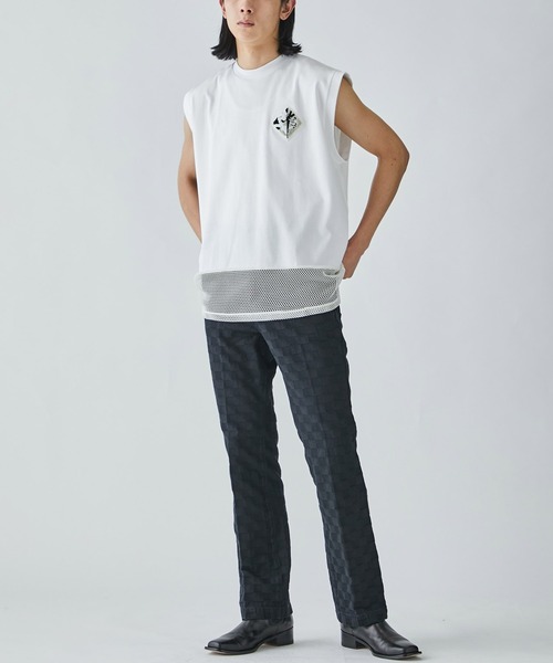 TOGA VIRILIS ノースリーブTシャツ ベスト タンクトップ Mesh