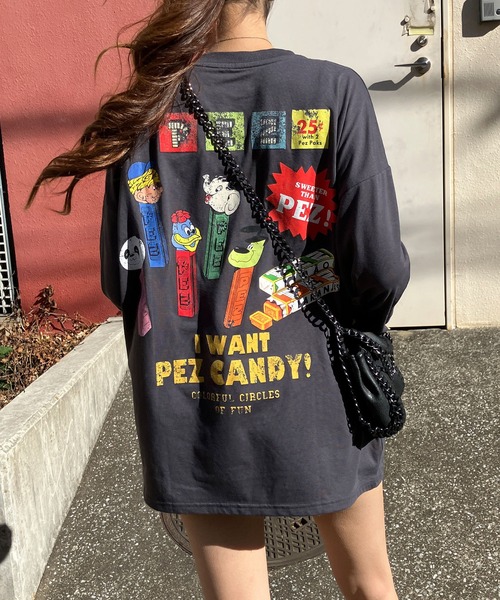 PEZプリントロンT（Tシャツ/カットソー）｜GLAMOROUS JANE（グラマラス