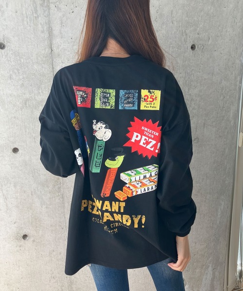 PEZプリントロンT（Tシャツ/カットソー）｜GLAMOROUS JANE