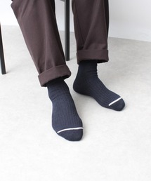 WHITE MAILS（ホワイトメイルズ）の「PAPER RIB CREW SOCKS / 和紙混リブクルーソックス【UNISEX】（ソックス/靴下）」
