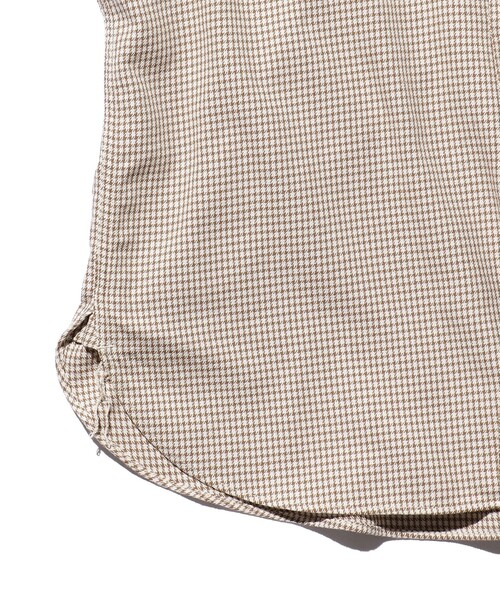 BEAMS PLUS(ビームスプラス)の「BEAMS PLUS / ハウンドトゥース ワークシャツ クラシックフィット(シャツ/ブラウス・メンズ・ブラック/ブラウン/グリーン・SMALL/MEDIUM/LARGE/X-LARGE)」の17枚目の写真