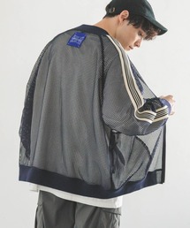 PERSON'S | 【PERSON’S/パーソンズ】サイドラインメッシュトラックルーズジャケット(ブルゾン)