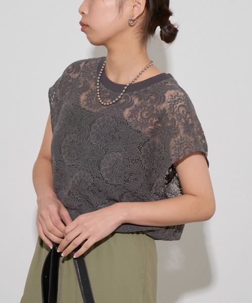 グラムリップス スムース　フレンチスリーブ one-piece グラムリップス スムース フレンチスリーブ one-piece グラムリップス