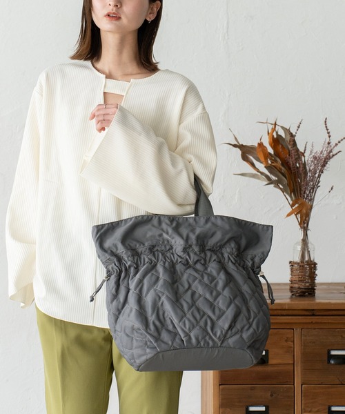 【セール】キルティング2wayトートバッグ(トートバッグ)|VitaFelice(ヴィータフェリーチェ) 【セール】キルティング2wayトートバッグ(トートバッグ)|VitaFelice(ヴィータフェリーチェ)