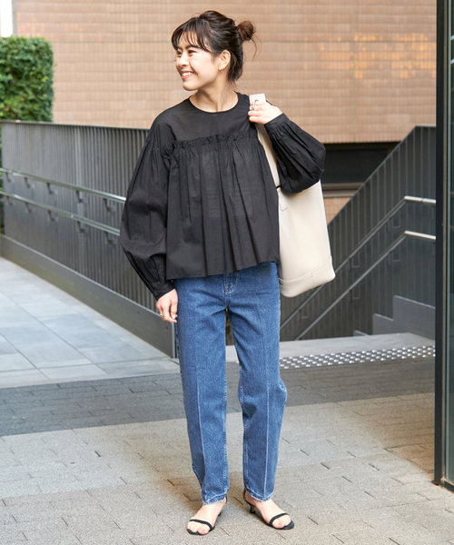 upperhights（アッパーハイツ）の「【upper hights / アッパーハイツ】THE MISS（デニムパンツ・レディース・ライトブルー/ブルー・23/24/25/22）」の4枚目の写真