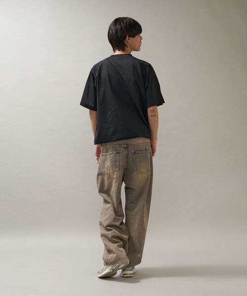 PUBLUX(パブリュクス)の「UMBRO/アンブロ 別注 UMBRO ワンポイントロゴ ドローコードTシャツ/半袖Tシャツ/ユニセックス(限定展開)(Tシャツ/カットソー・メンズ・ホワイト/ネイビー/ブラック・MEDIUM/LARGE)」の11枚目の写真