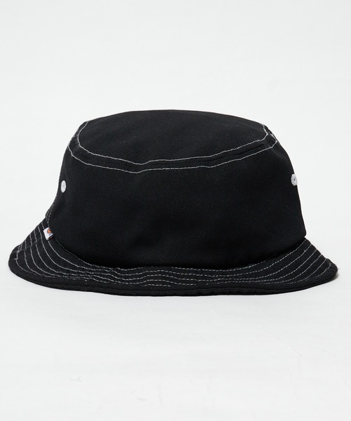 Dickies(ディッキーズ)の「Dickies/ディッキーズ EX WAPPEN BUCKET HAT バケットハット(ハット・メンズ・サックスブルー/ブラック/インディゴブルー/ホワイト・FREE)」の11枚目の写真