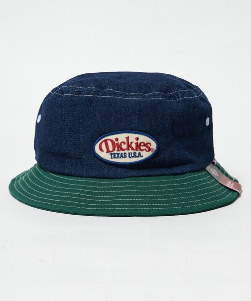 Dickies(ディッキーズ)の「Dickies/ディッキーズ EX WAPPEN BUCKET HAT バケットハット(ハット・メンズ・サックスブルー/ブラック/インディゴブルー/ホワイト・FREE)」の19枚目の写真