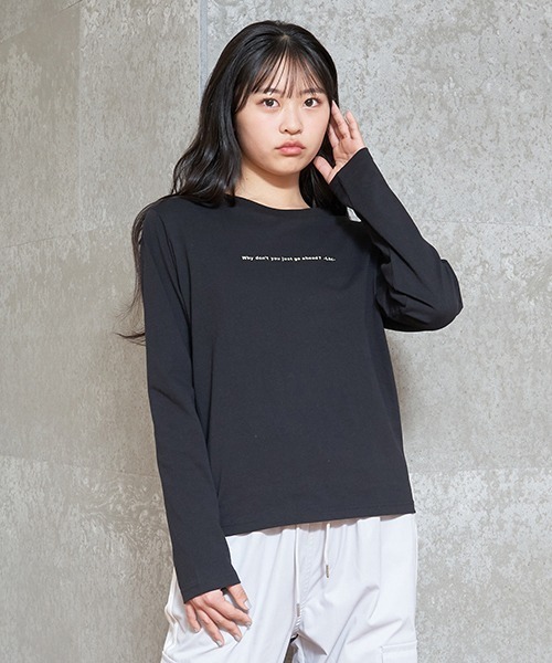 Babylclub ブラック 長袖Tシャツ blue black baby ブルーブラックベイビー メンズ ユニセックス