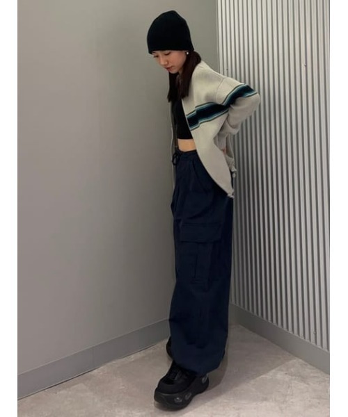LAGUA GEM（ラグアジェム）の「CHEST LINE ニットジャケット