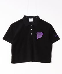 【NEW ERA/ニューエラ】WOMEN'S 半袖 ポロシャツ ANNA SUI アナ スイ パイル