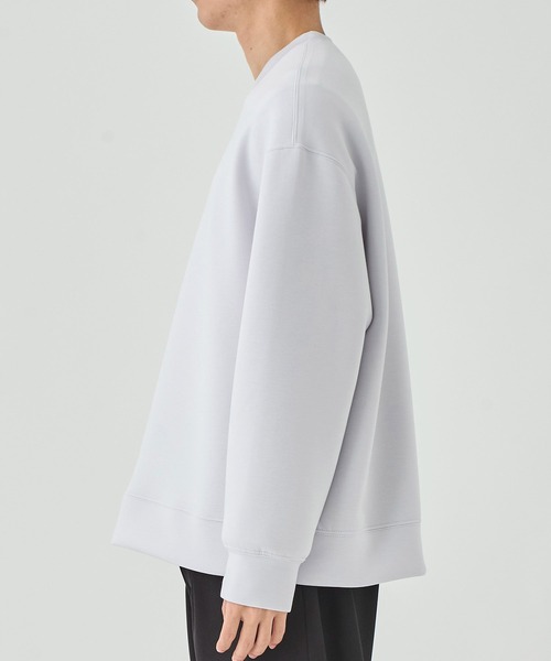 STUDIOUS（ステュディオス）の「ZEROグラビティクルーネック（スウェット・メンズ・ライトグレー/ネイビー/ブラック・1/2）」の18枚目の写真