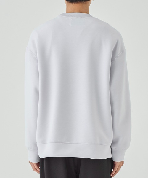 STUDIOUS（ステュディオス）の「ZEROグラビティクルーネック（スウェット・メンズ・ライトグレー/ネイビー/ブラック・1/2）」の19枚目の写真