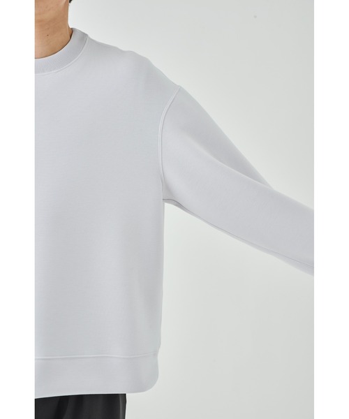 STUDIOUS（ステュディオス）の「ZEROグラビティクルーネック（スウェット・メンズ・ライトグレー/ネイビー/ブラック・1/2）」の21枚目の写真