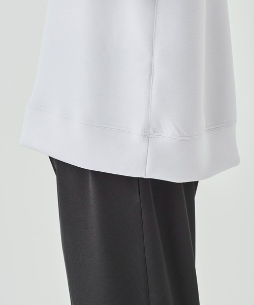 STUDIOUS（ステュディオス）の「ZEROグラビティクルーネック（スウェット・メンズ・ライトグレー/ネイビー/ブラック・1/2）」の10枚目の写真