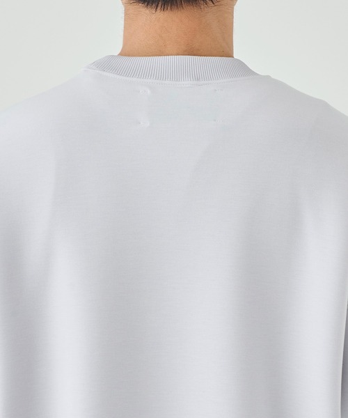 STUDIOUS（ステュディオス）の「ZEROグラビティクルーネック（スウェット・メンズ・ライトグレー/ネイビー/ブラック・1/2）」の11枚目の写真