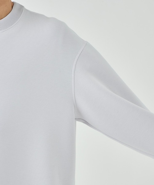 STUDIOUS（ステュディオス）の「ZEROグラビティクルーネック（スウェット・メンズ・ライトグレー/ネイビー/ブラック・1/2）」の22枚目の写真