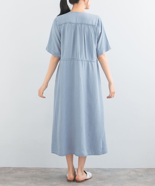 美品 URBAN RESEARCH ROSSO　ロングデニムワンピース URBAN RESEARCH ROSSO WOMEN（アーバンリサーチ ロッソ）の