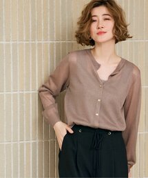 grove | シアークルーネックカーディガン(カーディガン/ボレロ)