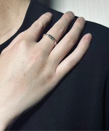 blatto（ブラット）の「【blatto 925silver】925シルバー　デザイン　リング　bla-ring-f004　U（リング）」
