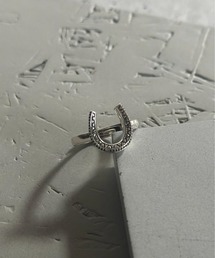 blatto（ブラット）の「【blatto 925silver】925シルバー　デザイン　リング　bla-ring-f004　U（リング）」